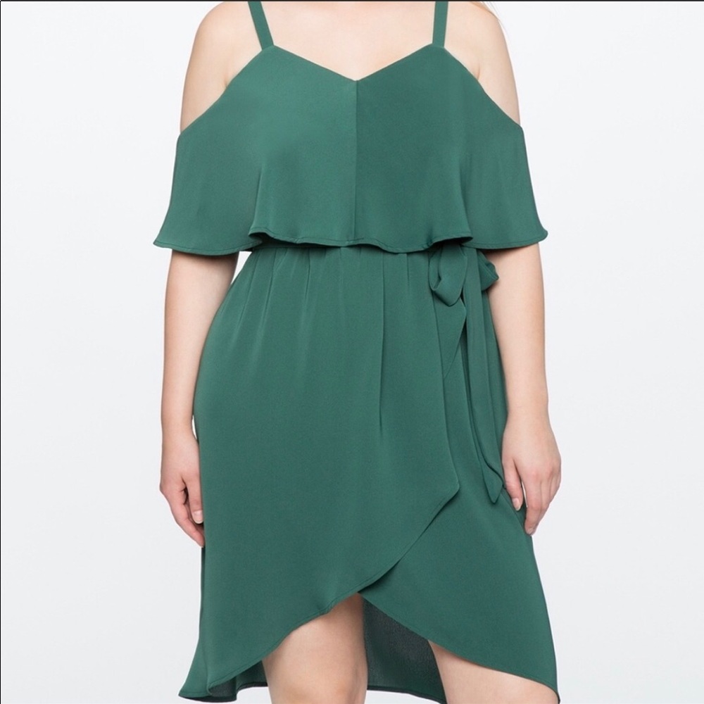 Eloquii green dress